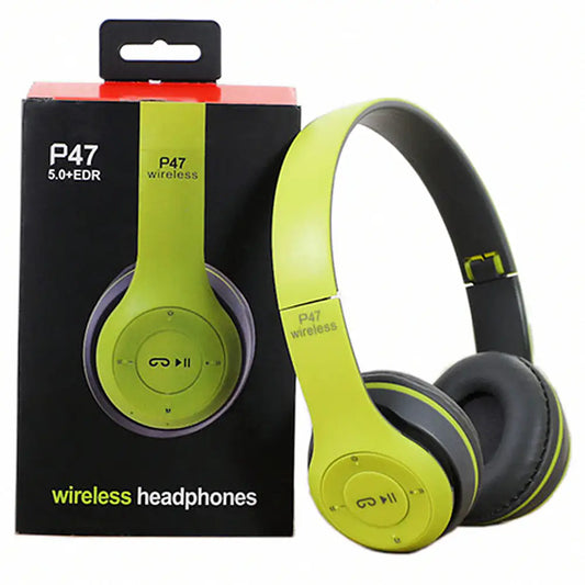 🎧Wireless Bluetooth P47 Headphones– Your Ultimate Sound Companion! 🎶